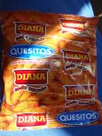 Quesitos, en personlig favorit. Köps in för 5 quetzales per dussin, säljs för 50 öre styck. En vinst pa 1 Quetzal per tolv salda pasar